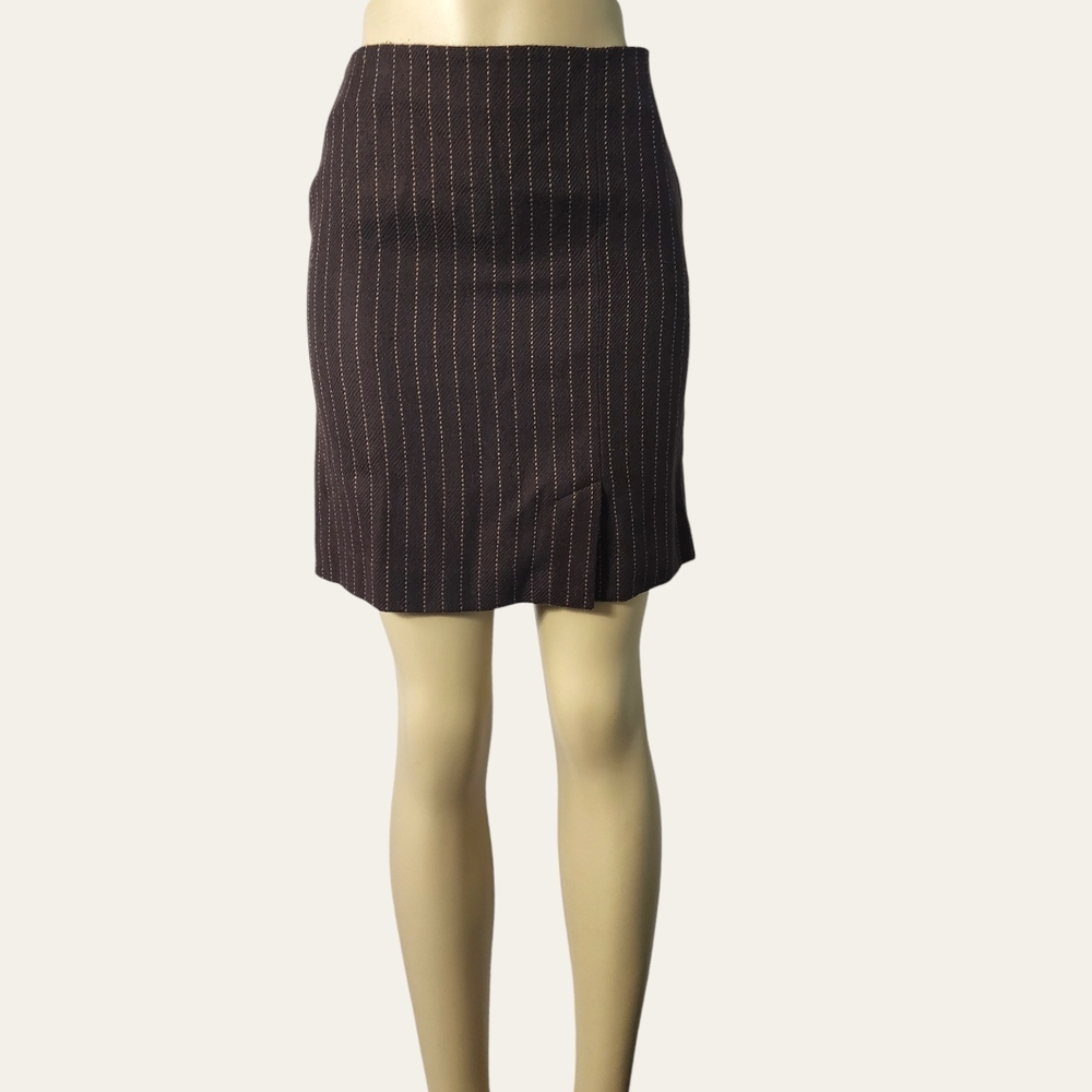 🤎Y2K Pinstripe Skirt